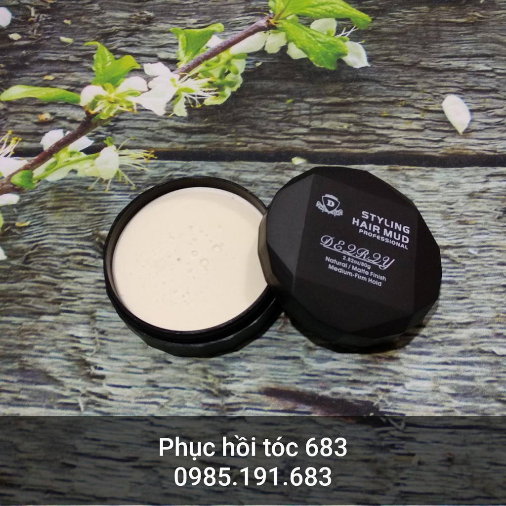 Sáp Vuốt Tóc Chữ D Styling Hair Mud 80g