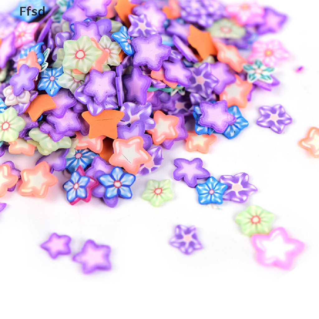 (Hàng Mới Về) Miếng Dán Trang Trí Móng Tay Bằng Đất Sét Polymer