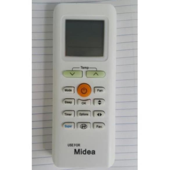 [FREESHIP 50K] REMOTE ĐIỀU KHIỂN ĐIỀU HOÀ MIDEA 2 CHIỀU CHẤT LƯỢNG CAO