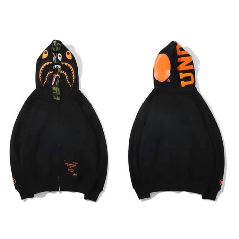 ÁO KHOÁC BAPE 2 MŨ 2 KHOÁ