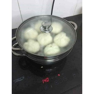 Nồi hấp 2 tầng