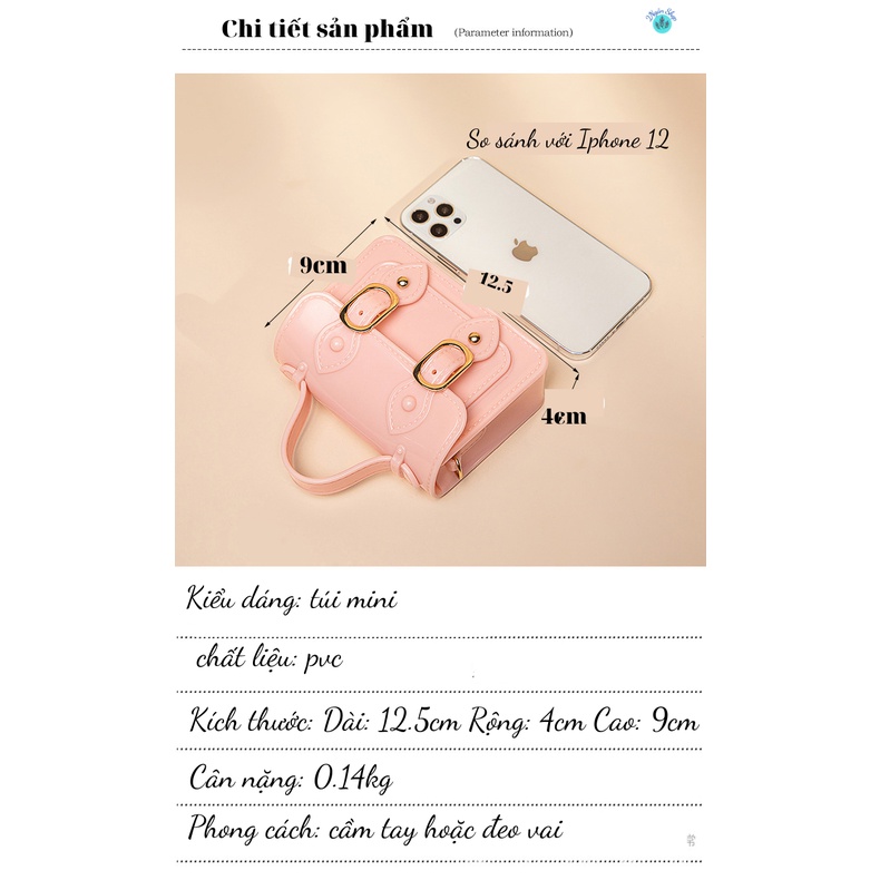 Túi Đeo Chéo Mini Phong Cách Hàn Quốc Thời Trang Quảng Châu Hot 2022 -2Nganshop 2N004
