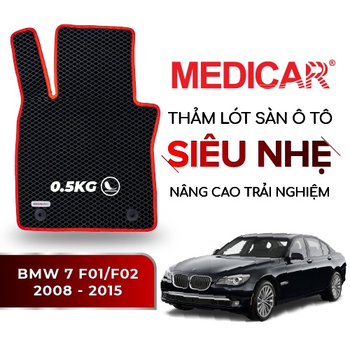 MEDICAR - Thảm Lót Sàn ô tô BMW 7 F01/ F02 (2008 - 2015)