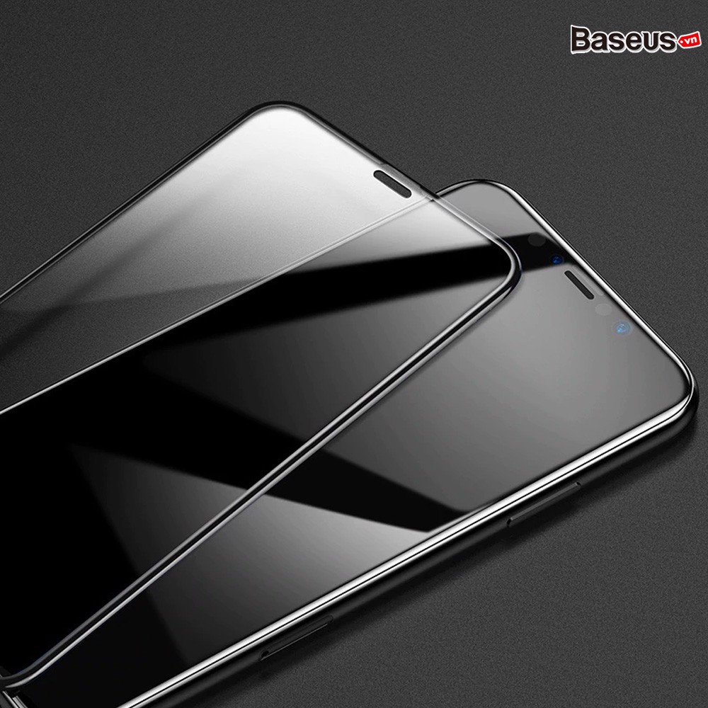 Kính cường lực 5 lớp siêu bền Baseus Rigid-edge 4D cho iPhone X/XS/XR/XS Max