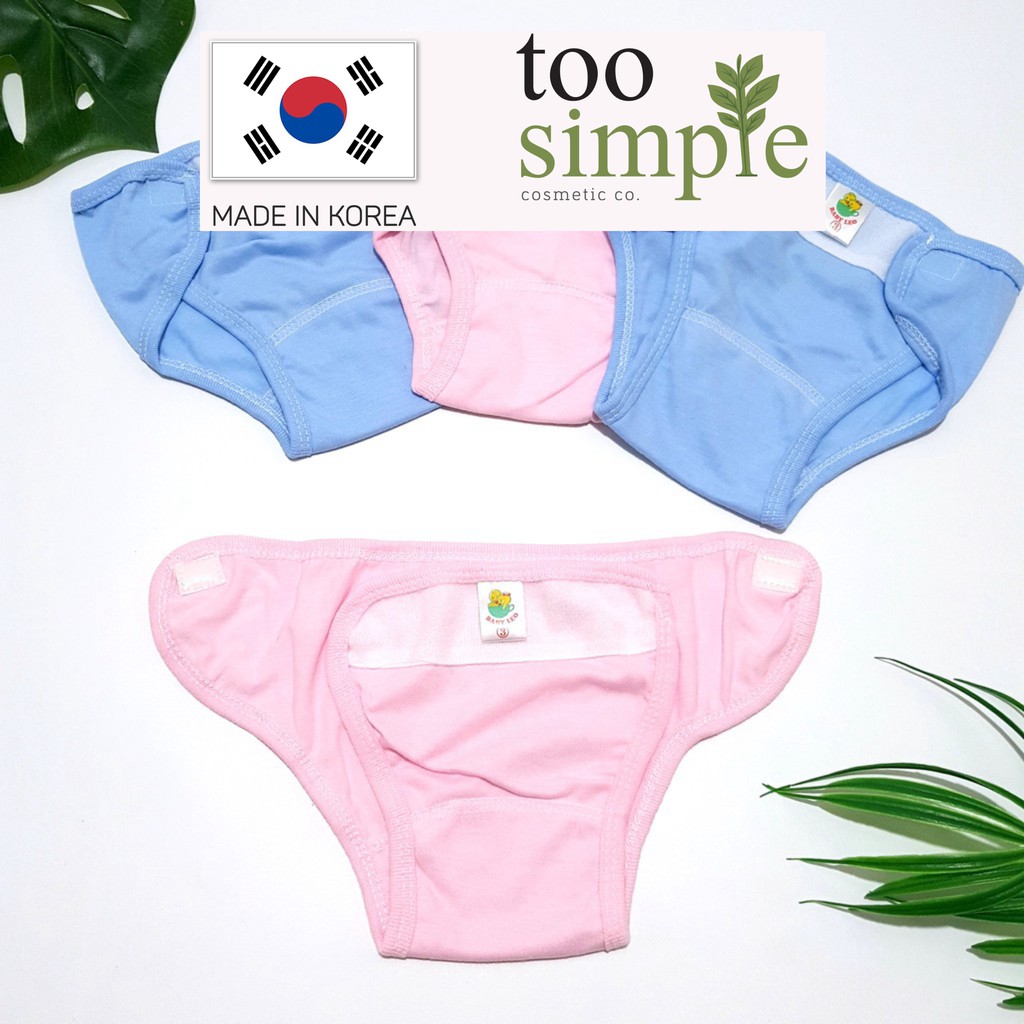 Quần đóng bỉm baby Leo, quần dán bỉm cho trẻ sơ sinh size 1,2,3 cho bé 3 đến 8kg Too Simple