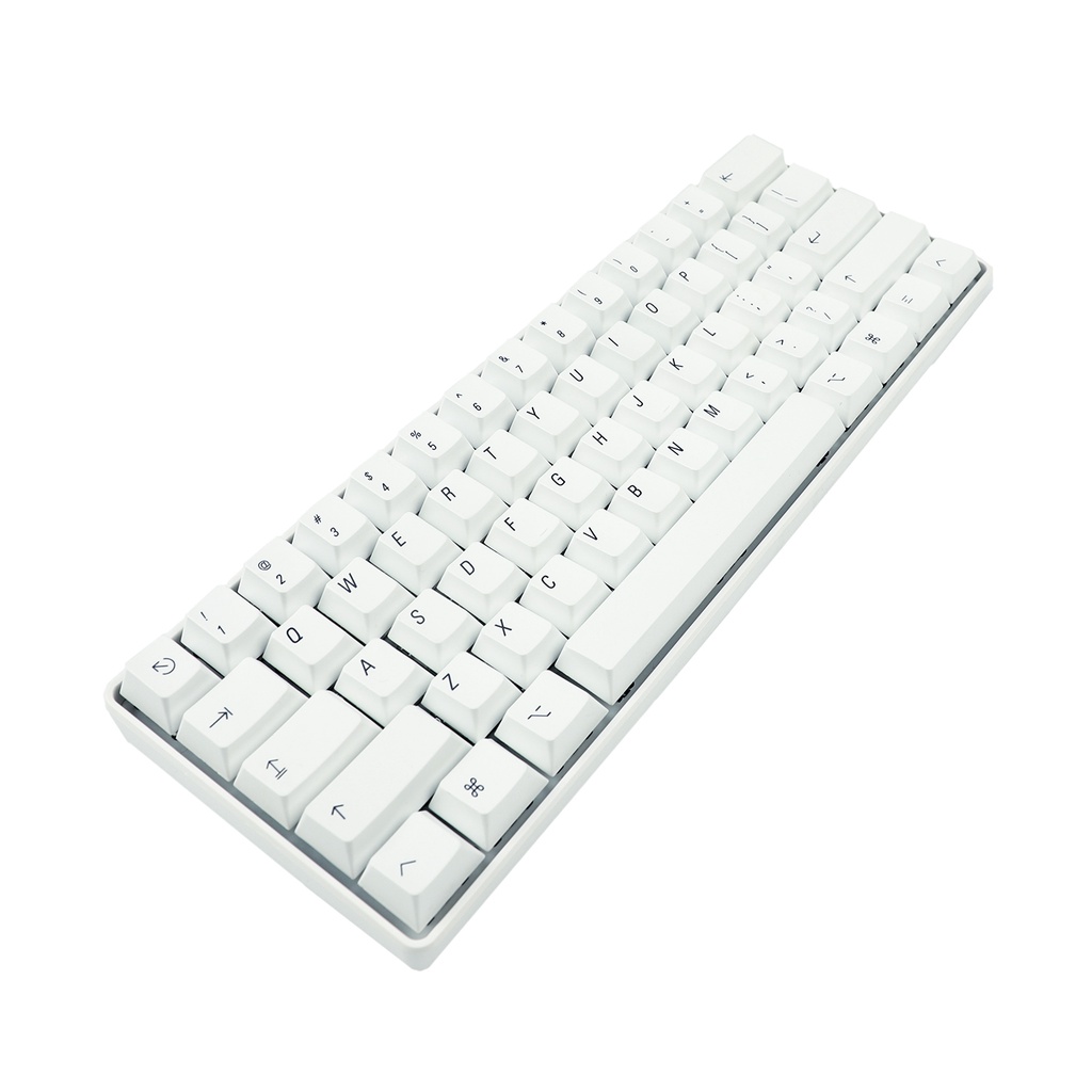 Nút Bàn Phím YMDK Cherry 139 Mac Normcore PBT Màu Trắng | Bàn Phím Cơ Nx NJ80 ID80 RK61 GK61X GK61 ANSI 61 64 68 85 87 96 104