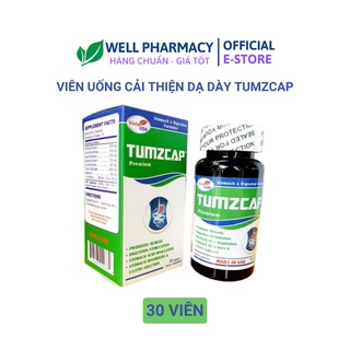 TUMZCAP- VIÊN UỐNG CẢI THIỆN CHO DẠ DÀY LỌ 30v