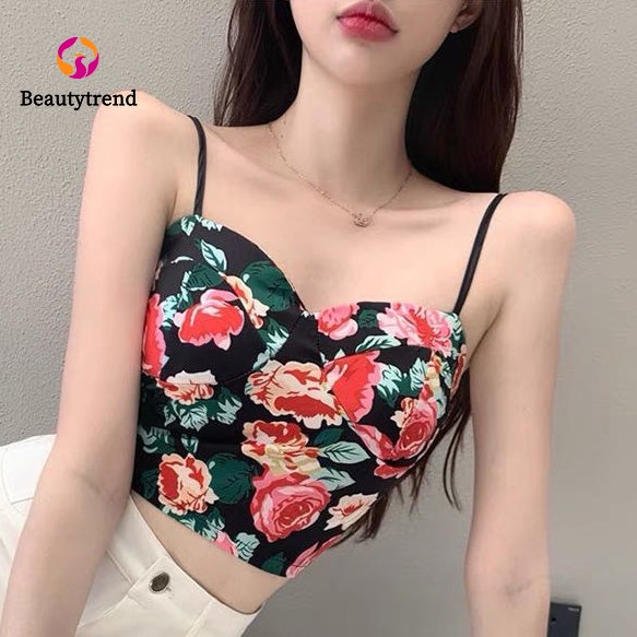 BEAUTYTREND Áo Ngực Thể Thao Chống Sốc Có Miếng Đệm Ngực