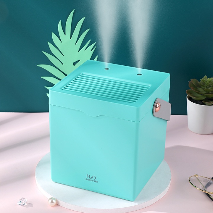 Máy phun sương mini, xông tinh dầu, khuếch tán tinh dầu, tạo độ ẩm không khí hộp to Chuby Shop