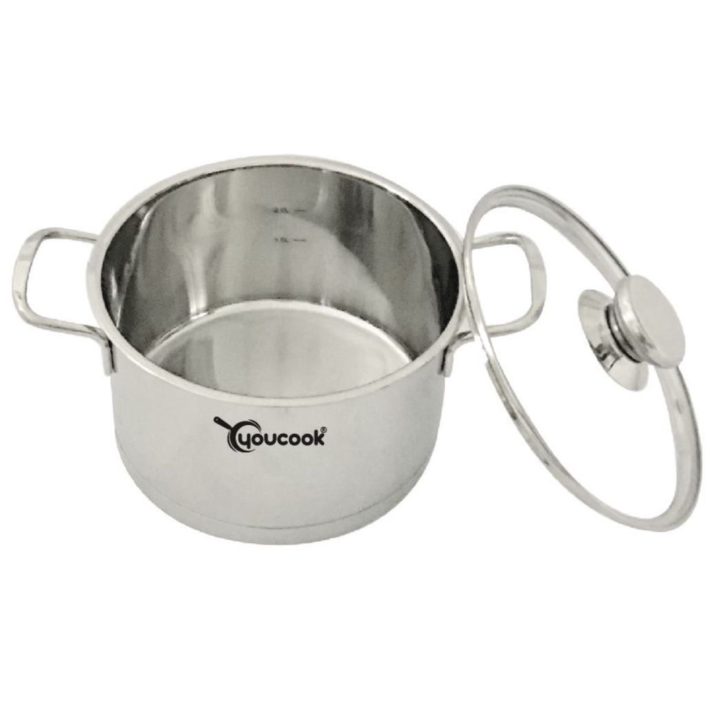 Bộ Nồi Inox You Cook 3 Đáy Thân Đứng YCS-3PS