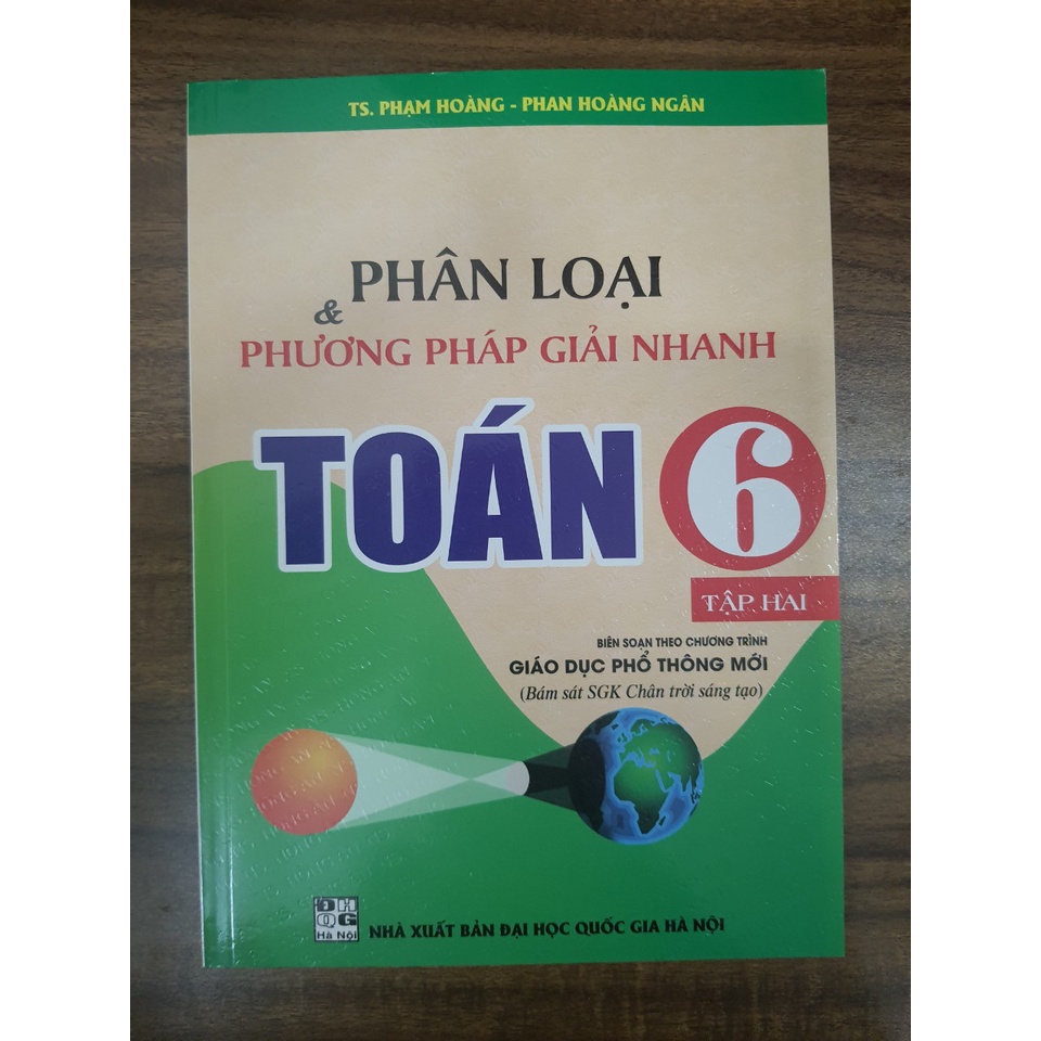 Sách - Phân loại &amp; phương pháp giải nhanh Toán 6 tập 2