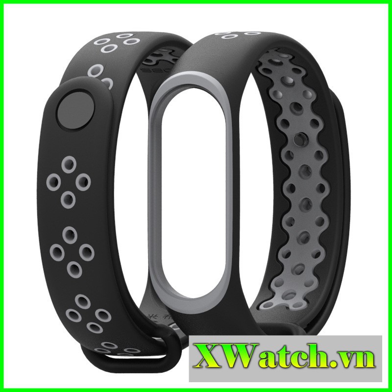 Dây đeo Nike thay thế Miband 4 / Miband 3 kiểu dáng thể thao