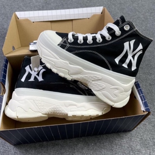Giày MLB độn đế cổ cao mlb chunky high siêu phẩm hot 2022