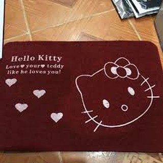 THẢM CHÙI CHÂN HELLO KITTY ĐÁNG YÊU