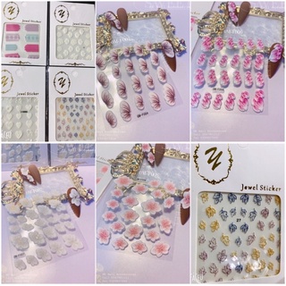 Sticker nail, stick nổi 5D các mẫu siêu HOT dán móng lung linh
