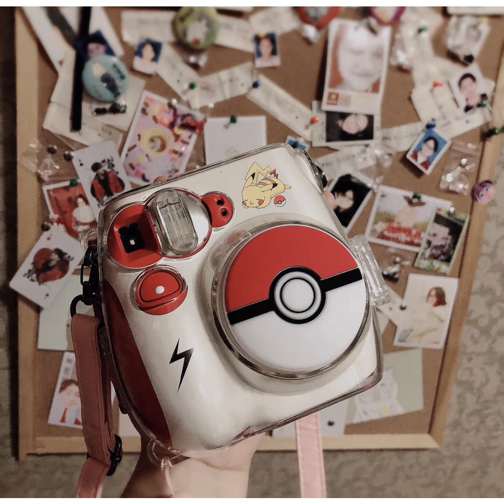 Máy chụp ảnh lấy ngay fujifilm instax mini 7c x pikachu bản giới hạn chính hãng