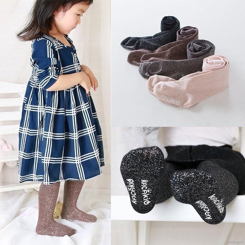 Quần Tất Chân Cotton Giữ Ấm Đáng Yêu Cho Bé