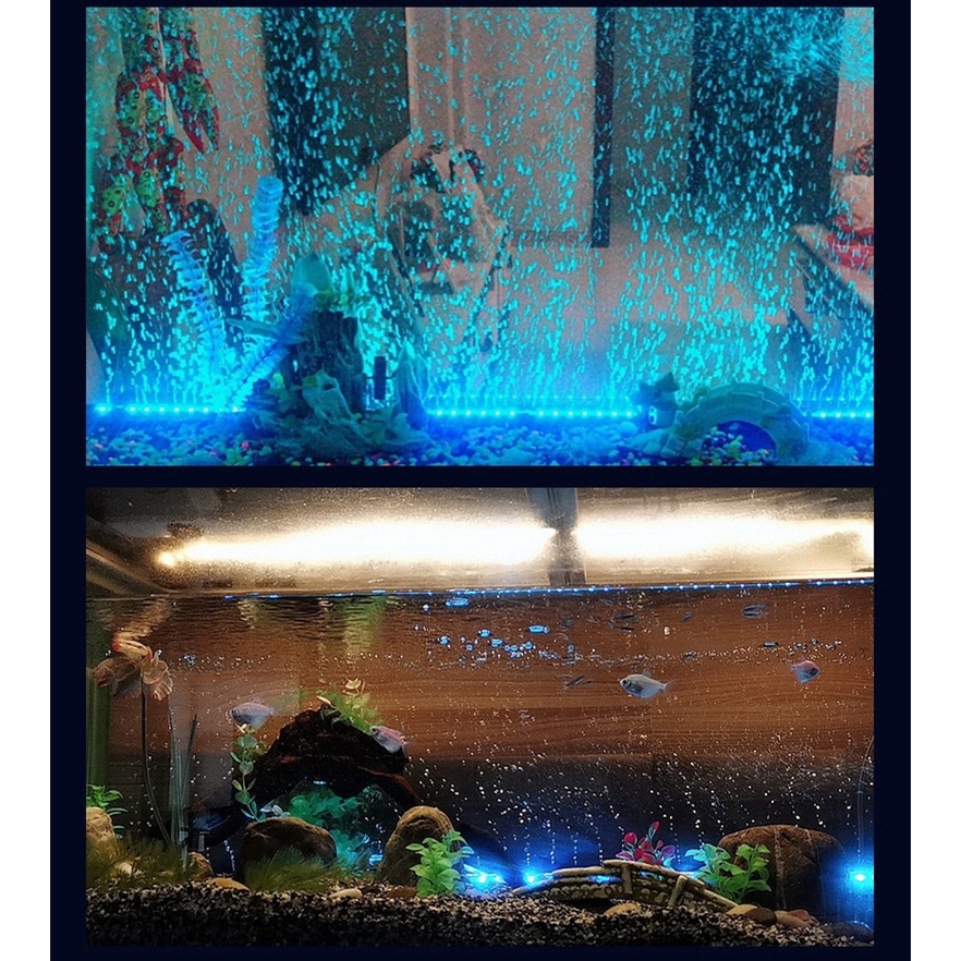 Đèn LED Chìm 100-240V 15-55.5CM Chống Thấm Nước Trang Trí Bể Cá