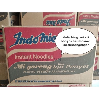 MÌ Indomie vị sườn/vị bò/vị cay nồng/vị đặc biệt