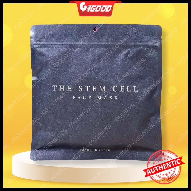 Mặt nạ tế bào gốc The Stem Cell Face Mask cao cấp Nhật Bản 30 miếng