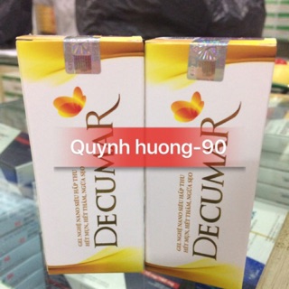 Decumar -hết mụn,hết thâm,bay sẹo