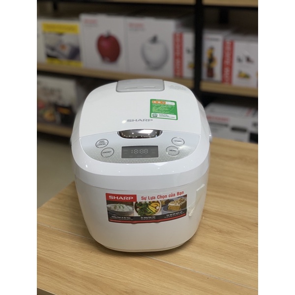 NỒI CƠM ĐIỆN SHARP 1,8L KS-COM186EV-GL