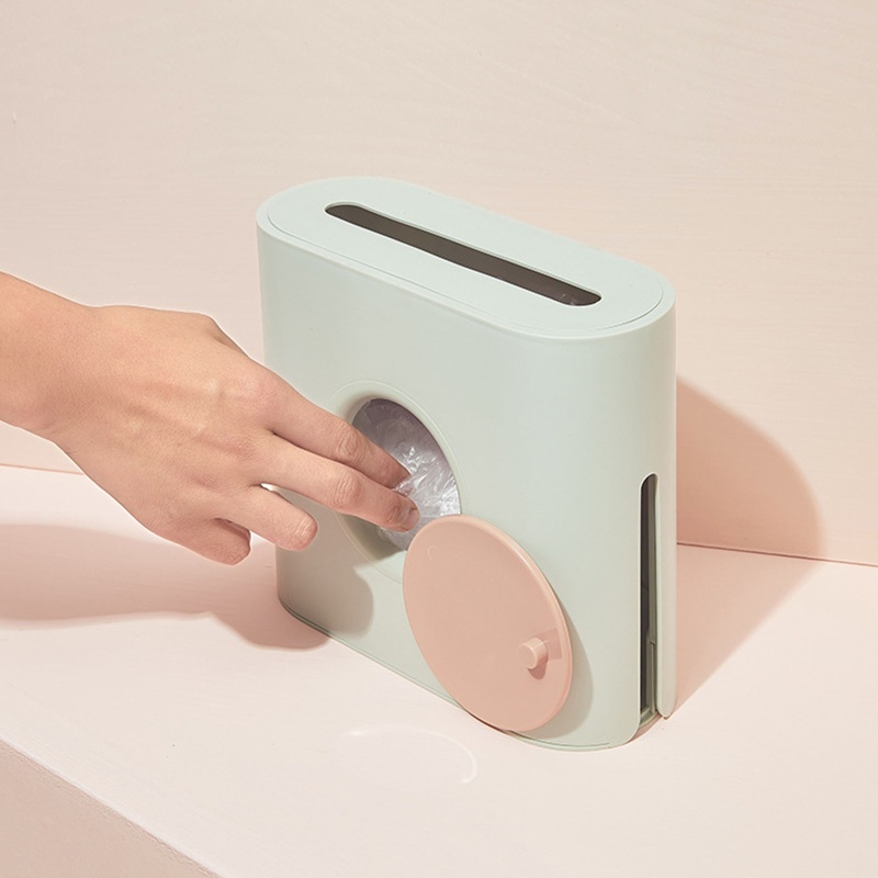 Hộp Nhựa Đựng Túi Rác Có Thể Xoay Tiện Dụng Cho Phòng Tắm / Nhà Bếp