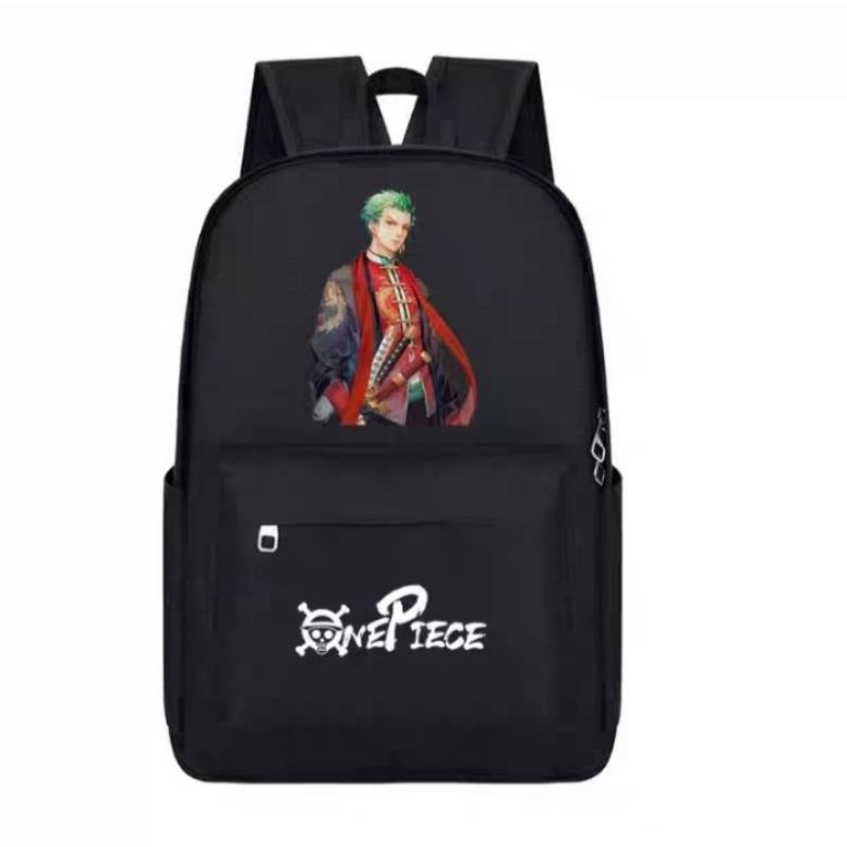 Balo Đi Học One Piece - Ace, Zoro, Luffy Cực HOT chất siêu đẹp