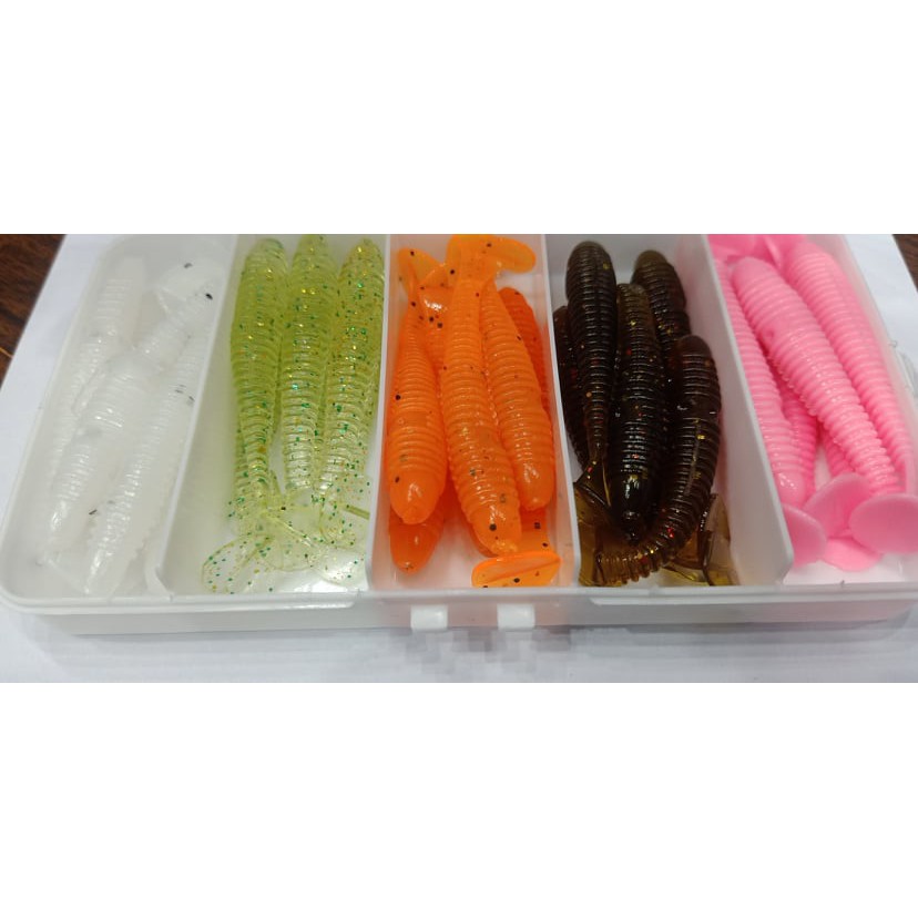 Mồi mềm câu cá siêu nhạy combo Horai HKN Fishing