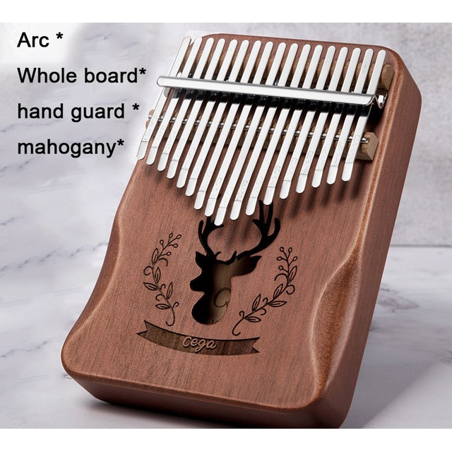 Đàn kalimba 17 phím dạng hộp âm to thump piano -Cega Nai nhiều màu