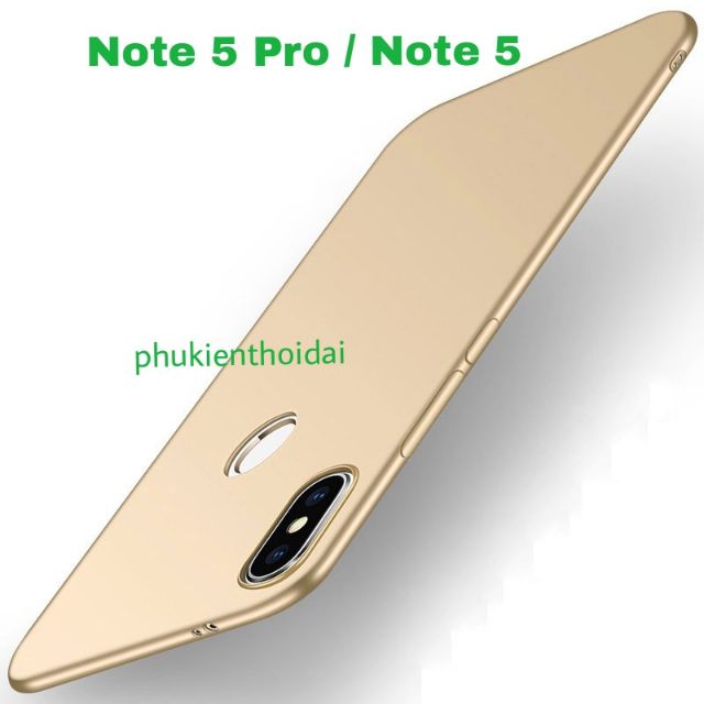 Ốp lưng Redmi Note 5 Pro / Note 5 dẻo màu siêu mỏng cao cấp ôm khít máy