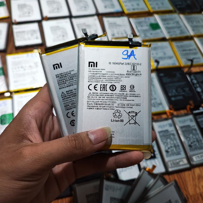 Pin Redmi 9A rin bóc máy