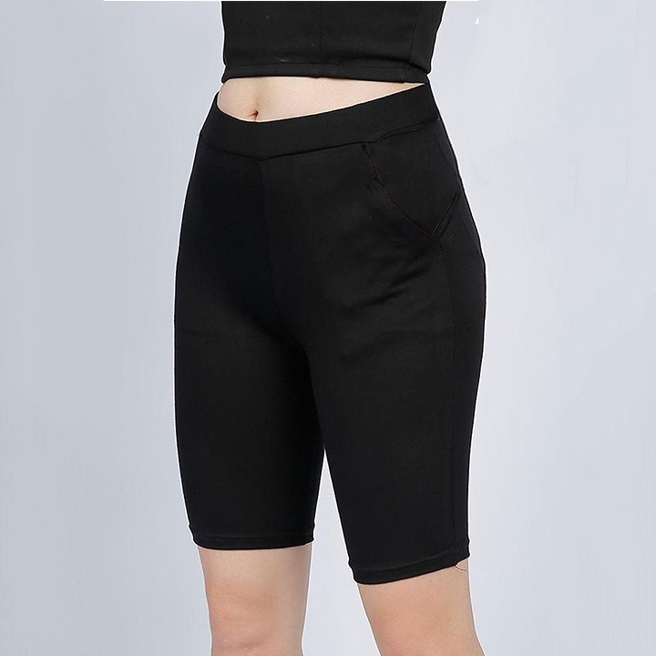 Quần legging asos, Quần legging đùi ngố lửng dài nữ nâng mông siêu co giãn vải cotton bigsize