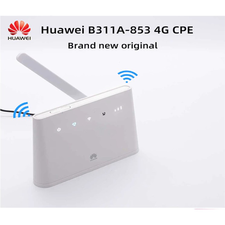 Thiết Bị Phát Wifi 4G Huawei B311 Tốc Độ Cao Hỗ Trợ Cổng Lan , Chuyên Lắp Xe Khách +Tặng Kèm Anten