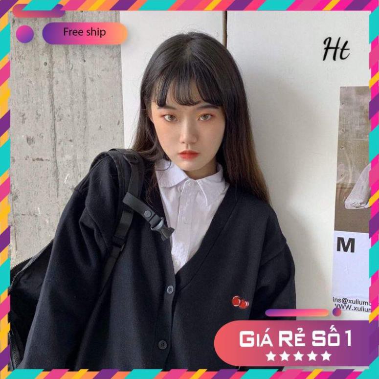 [FREESHIP]  [ Siêu Hot ] Áo cadigan 5D cherry  siêu hot, siêu thời trang