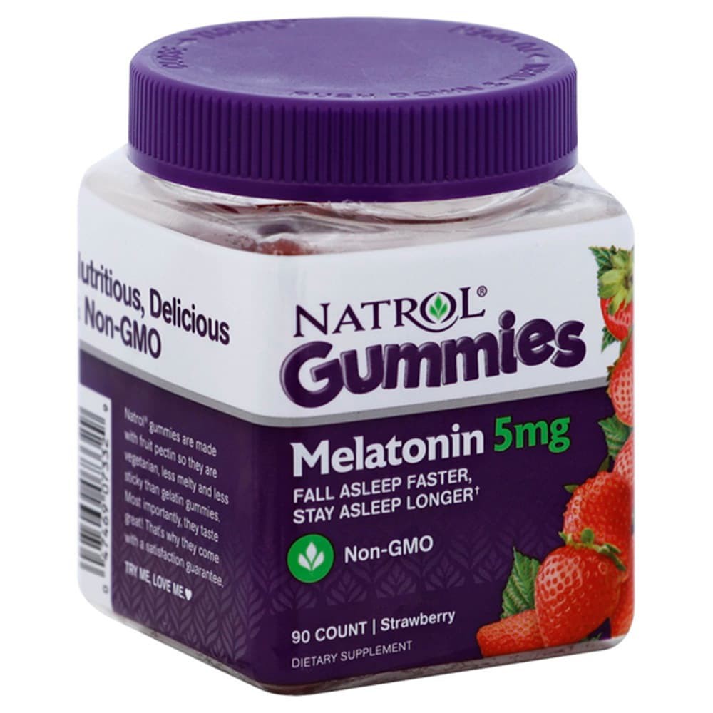 KẸO NGỦ NATROL GUMMIES MELATONIN 5MG 180 VIÊN - CHUẨN USA