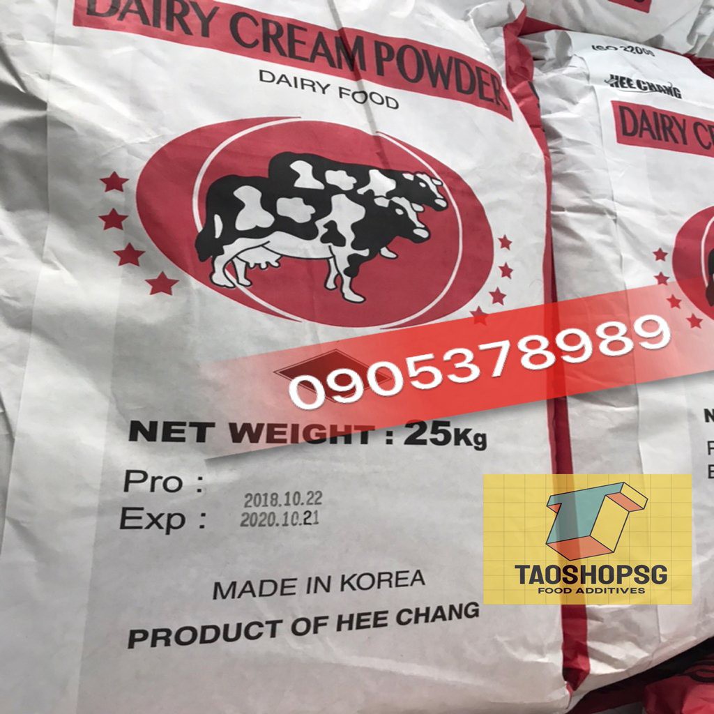 Bột Kem sữa Hàn quốc gói 1 kg An toàn Thực Phẩm