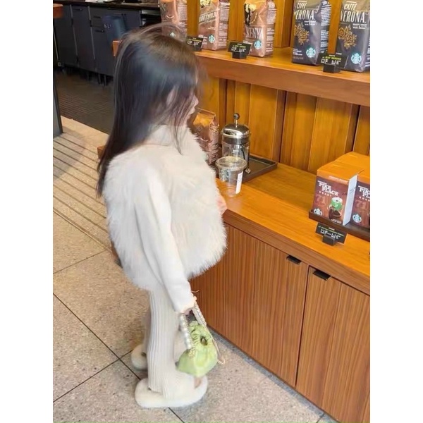 Áo di lê lông đẳng cấp xịn xò cho bé gái