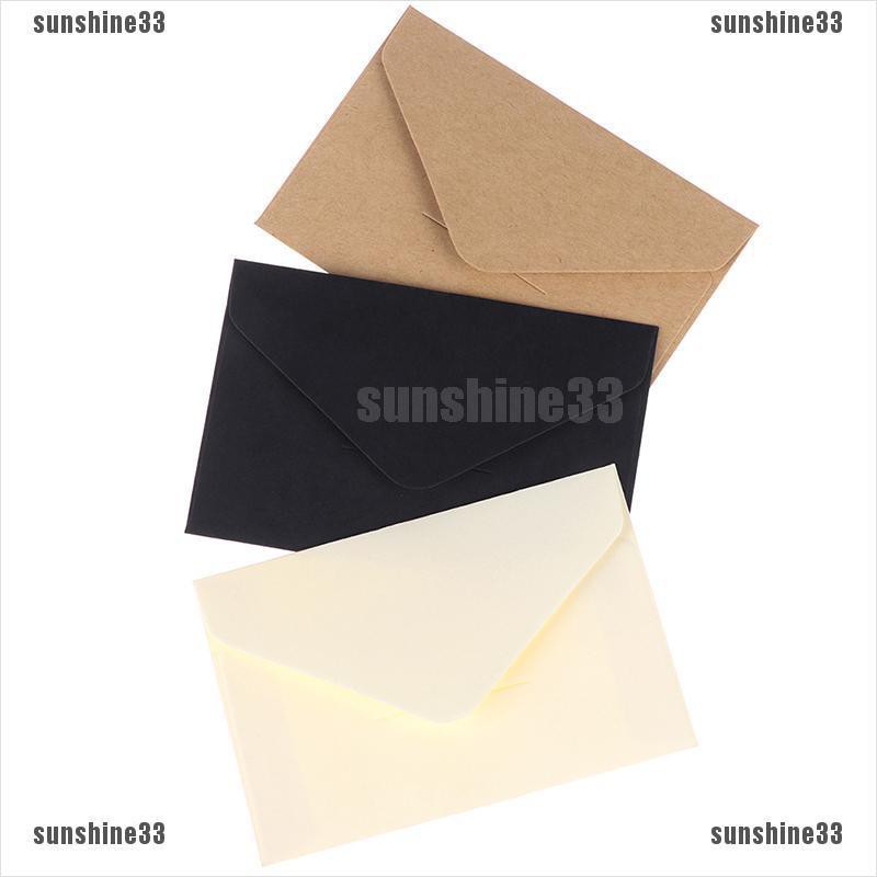 Bộ 20 Bao Thư Thủ Công Phong Cách Vintage Châu Âu