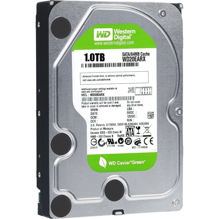 Ổ cứng HDD Western Digital 1TB WD20EARX