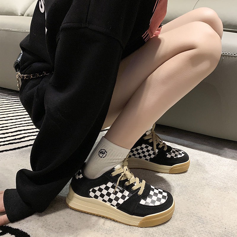 Giày nữ thể thao Conerr 2 phối màu kẻ cực đẹp chất