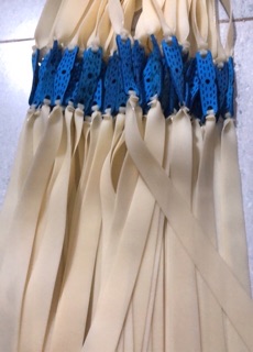Combo 10 Thun Latex Trắng 0.8mm