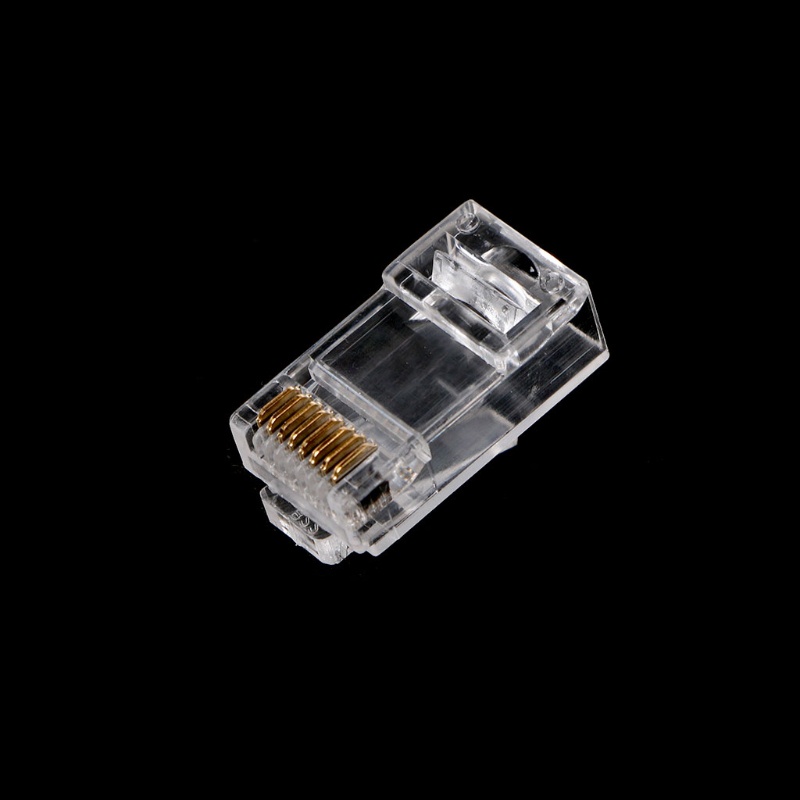 Đầu Kết Nối Mạng Lan RJ45 Cat6 3 Chấu Cho FTP STP UTP