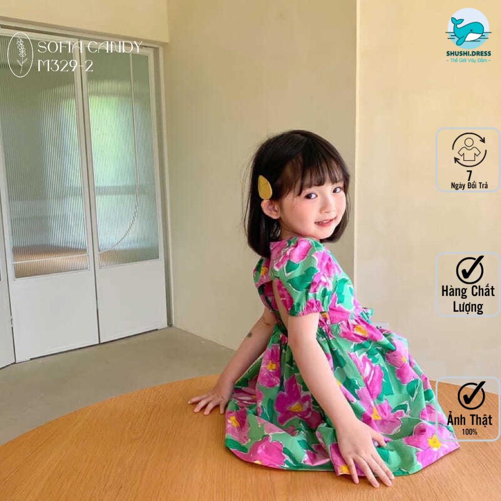 [Ảnh thật] Váy Hoa Trend Khoéc Lưng Cá Tính Điệu Đà Dáng Váy Babydoll Dễ Thương