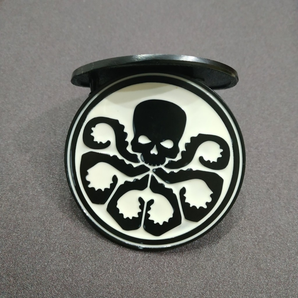 Mặt khóa thắt lưng HYDRA mavel hợp kim tròn 7.5cm