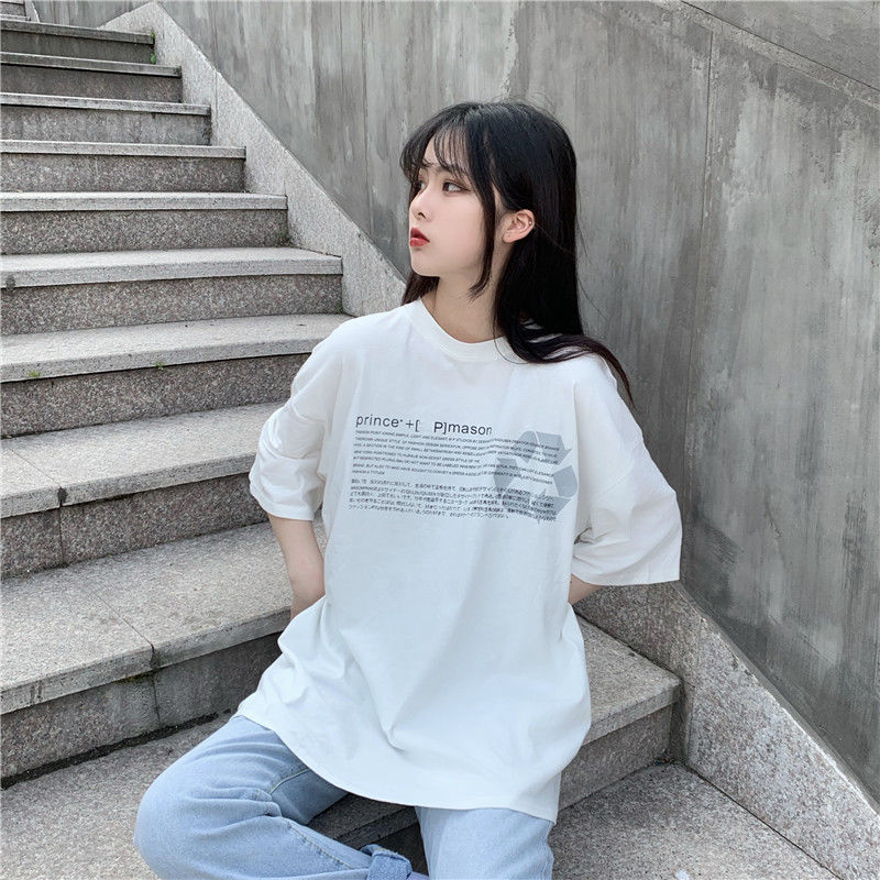 Áo phông nữ mùa hè mới Hàn Quốc tay ngắn