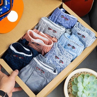 [HOT ITEM] Quần đùi mặc ở nhà cho nam, hàng xuất dư M.Dutti, đẹp từng chi tiết QD333