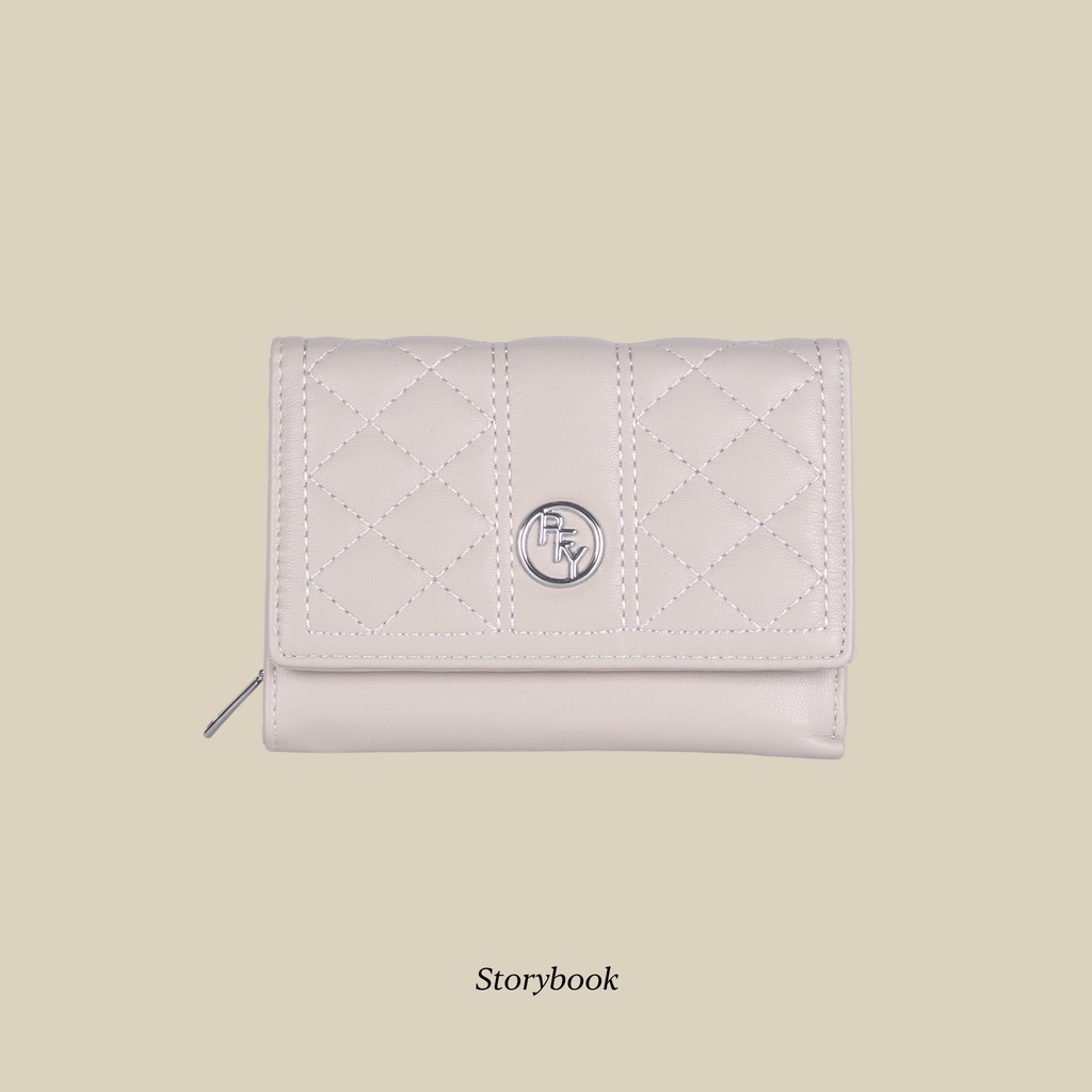 The Spring 22' Symetric Flap Wallet - Ví cầm tay nữ
