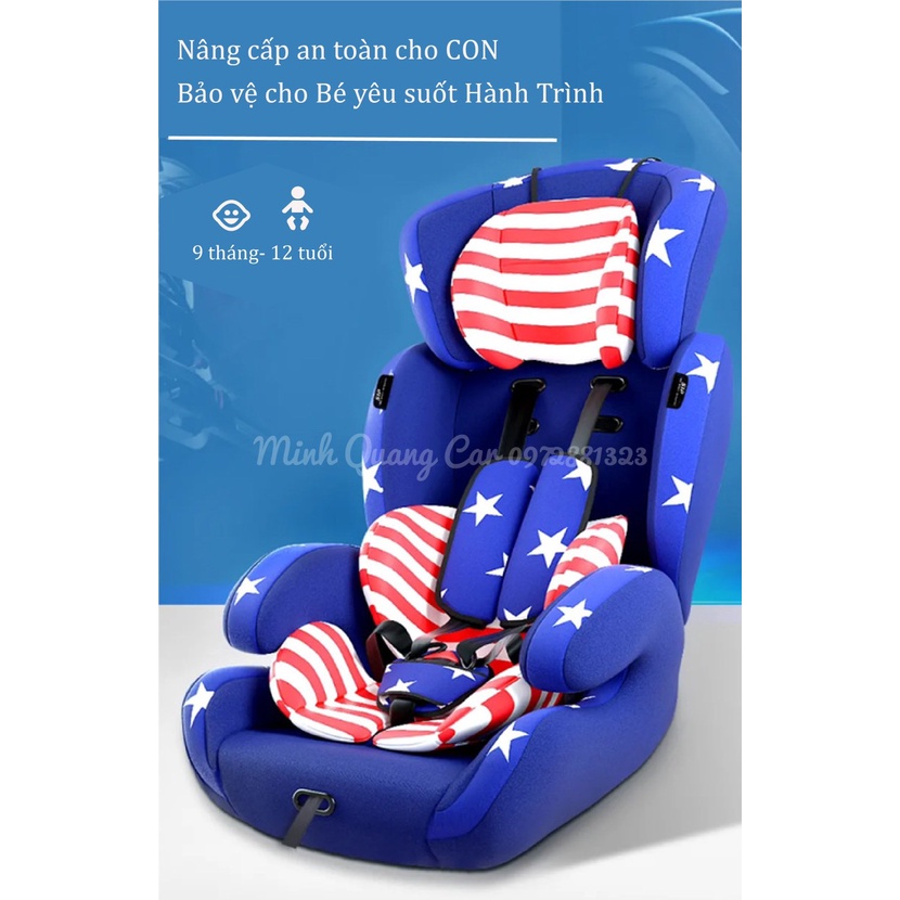 Ghế an toàn trên xe cho bé BABY CAR dùng cho bé từ 9 tháng đến 12 tuổi
