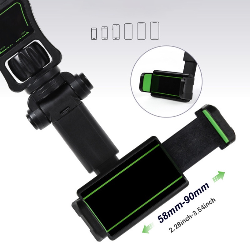 Giá Đỡ Điện Thoại Gắn Kính Chiếu Hậu 900 Kẹp Tiện Dụng Cho Xe Hơi